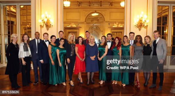 Strictly Come Dancing" professional dancers, judges and former contestants Judy Murray, Katie Derham, Colin Jackson, Neil Jones, Amy Dowden, Brendan...