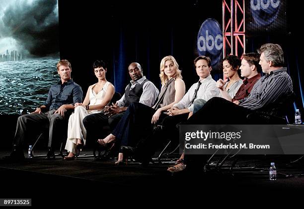 Actors Joel Gretsch, Morena Baccarin, Morris Chestnut, Elizabeth Mitchell, Scott Wolf, Lourdes Benedicto, writer Scott Peters and producer Jeffrey...