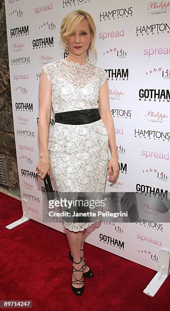 Anne Heche attends the special advanced screening of "Spread" hosted by Gotham and Hamptons Magazines at the UA East Hampton 6 on August 8, 2009 in...