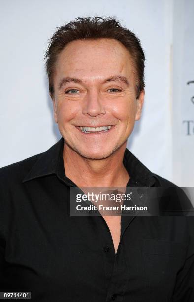 Actor David Cassidy arrives at Disney-ABC Television Group Summer Press Tour Party at The Langham Hotel on August 8, 2009 in Pasadena, California.