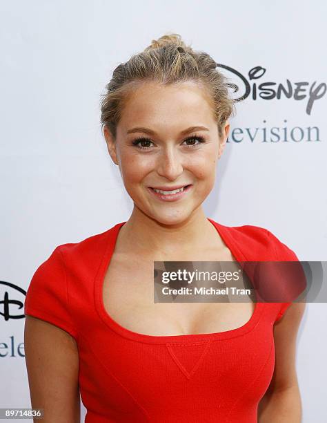 Alexa Vega arrives to the 2009 Disney-ABC Television Group Summer TCA Tour held at The Langham Resort on August 8, 2009 in Pasadena, California.