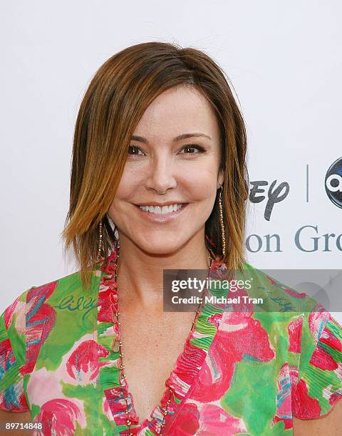 Christa Miller arrives to the 2009 Disney-ABC Television Group Summer TCA Tour held at The Langham Resort on August 8, 2009 in Pasadena, California.