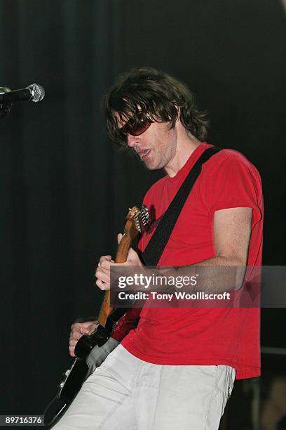 Jason Pierce of Spiritualized performs during day 3 of The Big Chill Music Festival at Eastnor Castle on August 8, 2009 in Ledbury, England.