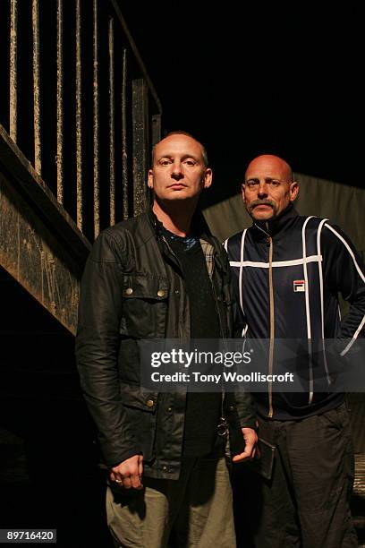 Paul Hartnoll and Phil Hartnoll of Orbital pose during day 3 of The Big Chill Music Festival at Eastnor Castle on August 8, 2009 in Ledbury, England.