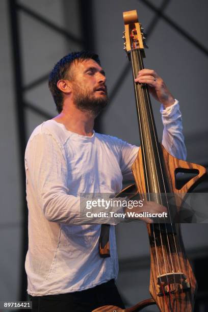 Joh Thorne of Lamb performs during day 3 of The Big Chill Music Festival at Eastnor Castle on August 8, 2009 in Ledbury, England.