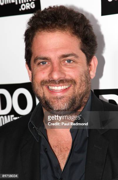 Director Brett Ratner arrives at DoSomething.org Celebrating The Power Of Youth at Madame Tussauds on August 8, 2009 in Hollywood, California.