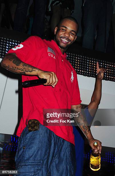 Rap artist The Game attends The Game Party at the VIP Room St Tropez on July 31, 2009 in St Tropez, France.