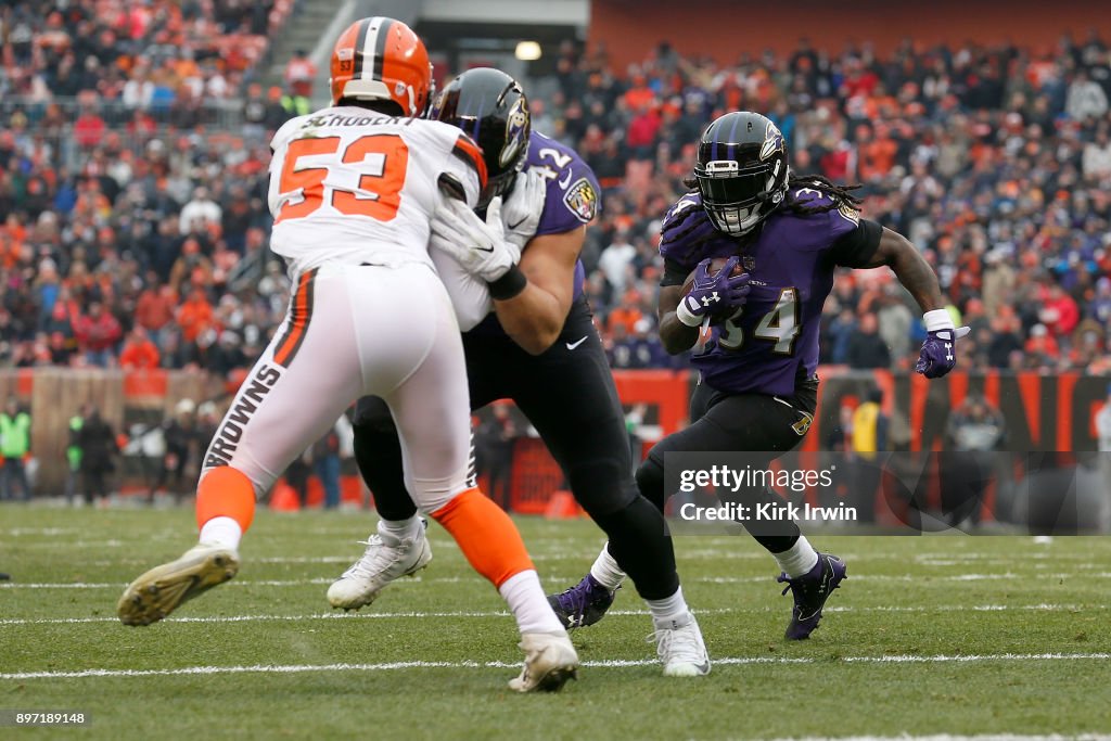 Baltimore Ravens v Cleveland Browns