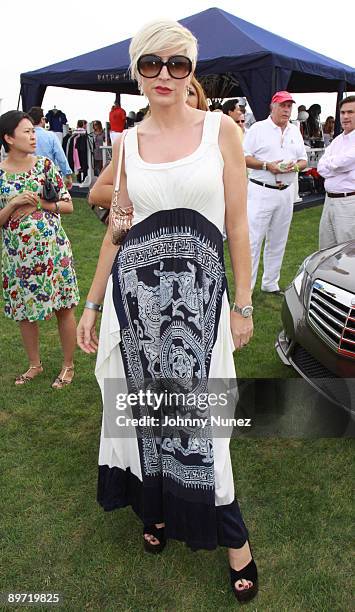 Heather Mills attends the fourth weekend of the 2009 Mercedes-Benz Polo Challenge at Blue Star Jets Field at Two Trees Farm on August 8, 2009 in...