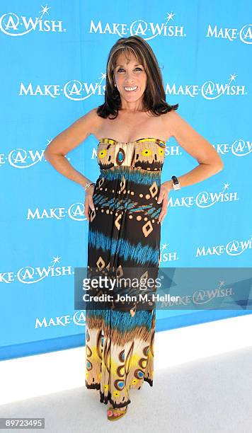 Actress Kate Linder attends the Make-A-Wish 16th Annual "Uncork A Wish" Wine Tasting And Auction at the Bel Air Bay Club on August 9, 2009 in Pacific...