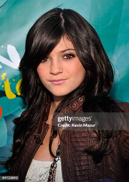 Personality Kylie Jenner arrives at the Teen Choice Awards 2009 held at the Gibson Amphitheatre on August 9, 2009 in Universal City, California.