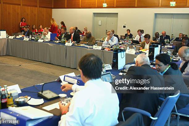General view seen during the IAAF council meeting at the Hotel Intercontinental on August 10, 2009 in Berlin, Germany. The 12th IAAF World...