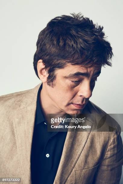 Actor Benicio Del Toro is photographed for People Magazine on July 25, 2017 at D23 Expo in Los Angeles, California.