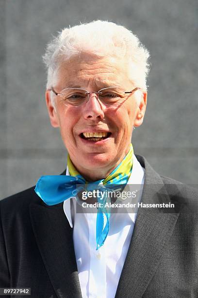 Council member Abby Hoffman of Canada poses during a photocall at the IAAF council meeting at the Hotel Intercontinental on August 10, 2009 in...