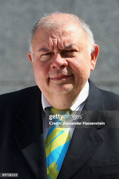 Council member Roberto Gesta de Melo of Brazil poses during a photocall at the IAAF council meeting at the Hotel Intercontinental on August 10, 2009...