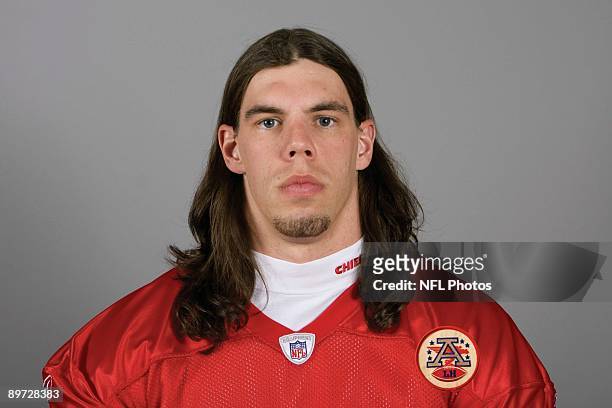 Tom Crabtree of the Kansas City Chiefs poses for his 2009 NFL headshot at photo day in Kansas City, Missouri.