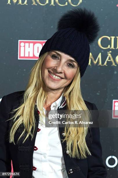 Spanish actress Cayetana Guillen Cuervo attends 'Circo Magico' premiere on December 22, 2017 in Madrid, Spain.