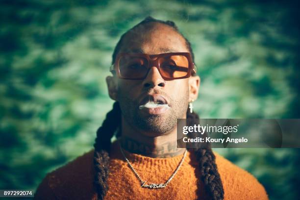 American singer Ty Dolla Sign is photographed for Billboard Magazine on August 15, 2017 in Los Angeles, California.