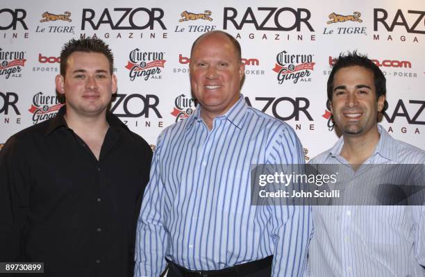 Ed Barnes, Mark Grant and Matt Vasgersian