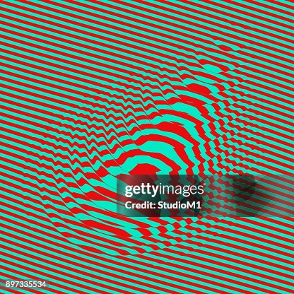 Waveform Distortion Indesign Waveform Background Dynamic Visual Effect Surface Distortion Pattern ...