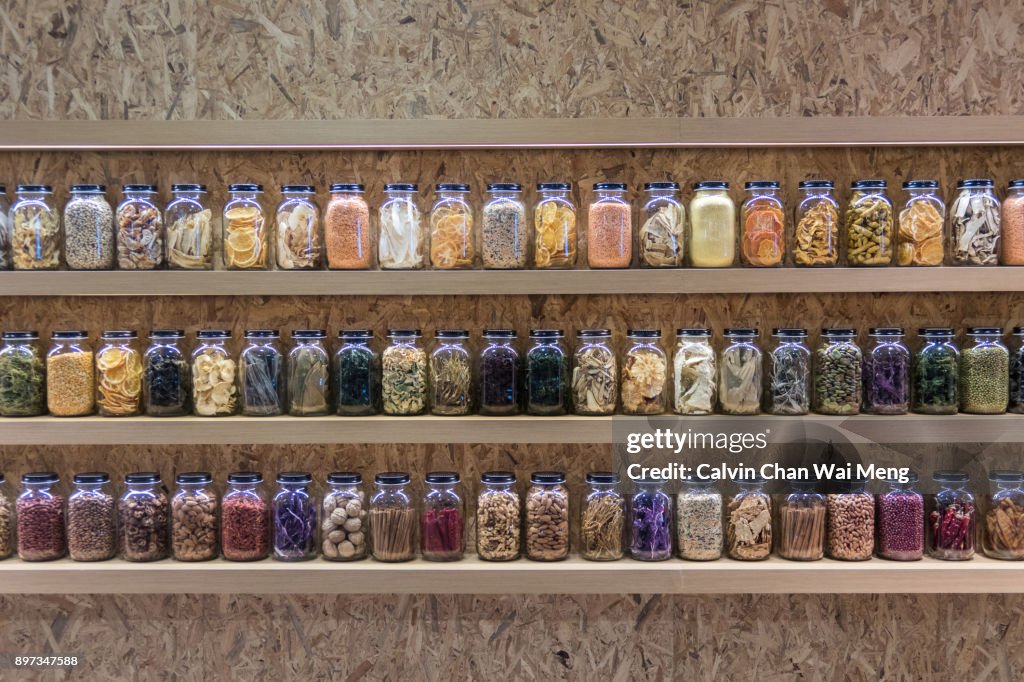 Healthy dried fruits and nuts