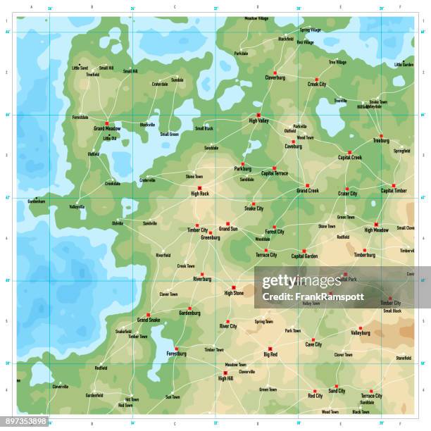 Full Generic Map 117 Generic Road Map Stock Photos, High-Res Pictures, and Images ...