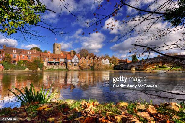 aylesford village - kent county stock pictures, royalty-free photos & images