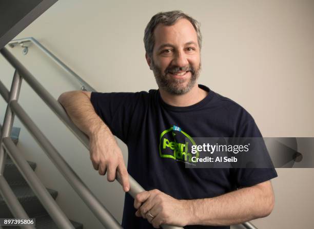 Writer and director Judd Apatow is photographed for Los Angeles Times on December 1, 2017 in Los Angeles, California. PUBLISHED IMAGE. CREDIT MUST...