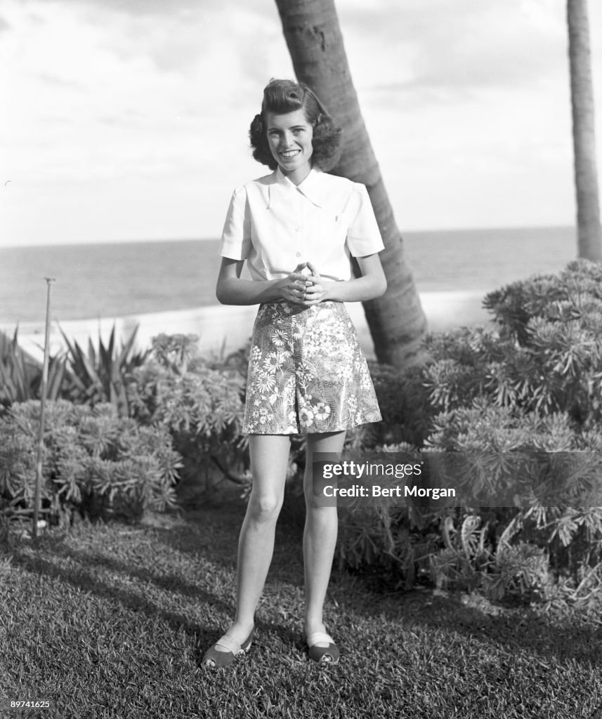 Portrait Of A Young Eunice Kennedy