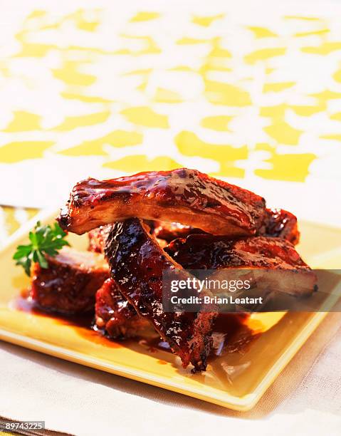 Back Rib Plating Baby Back Ribs Plate Photos and Premium High Res Pictures - Getty Images