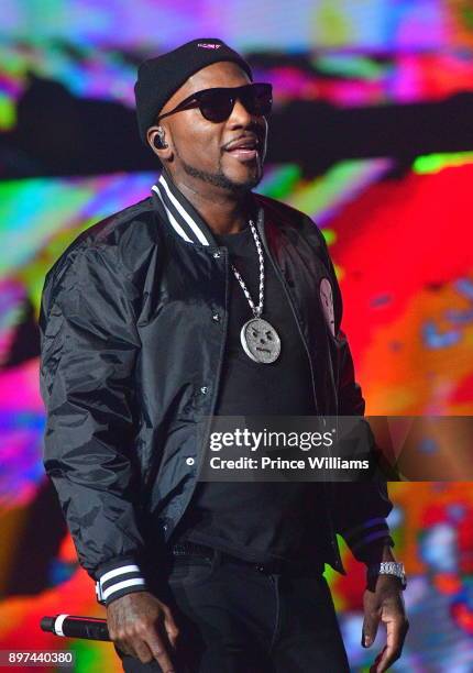 Young Jeezy Performs at Winterfest 2017 at Philips Arena on December 16, 2017 in Atlanta, Georgia.