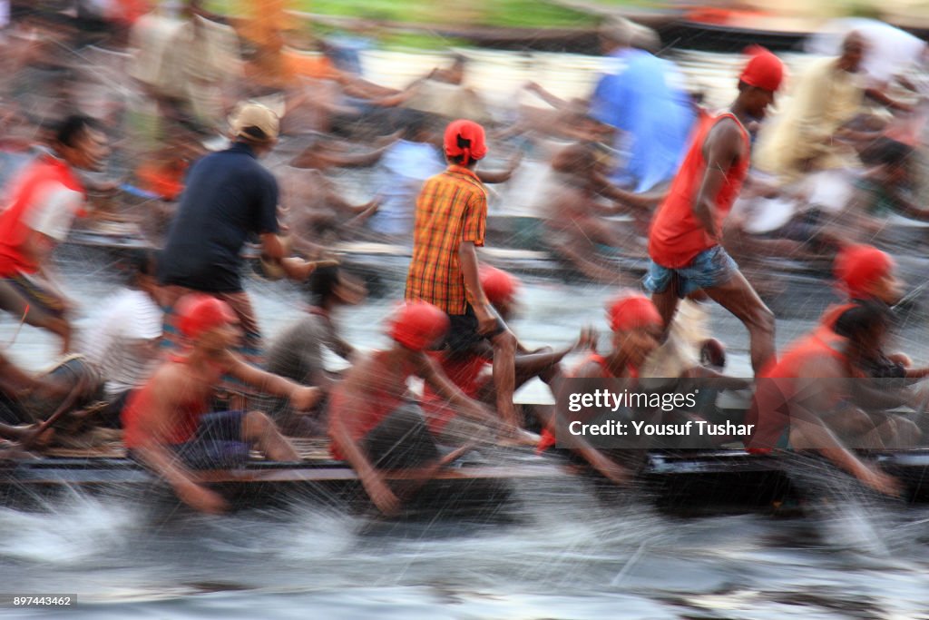 Two hundred fifty years old boat race competition is being...