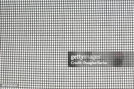 Window Screen Mesh Texture Full Frame Of Window Mesh Screen Material High-Res Stock Photo - Getty ...