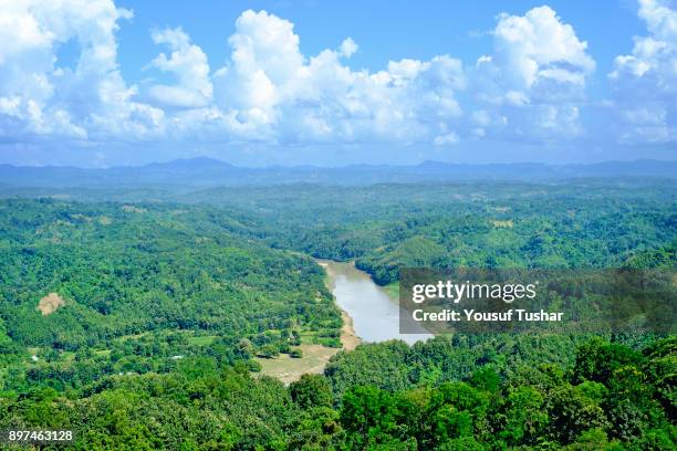 Natural view of the Sangu river at Tindu.