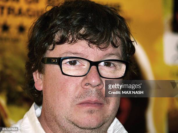 British actor Perry Benson arrives at the charity Premiere of the Mexican film ' Sin Nombre', in London's Soho, on August 11 the film is directed by...
