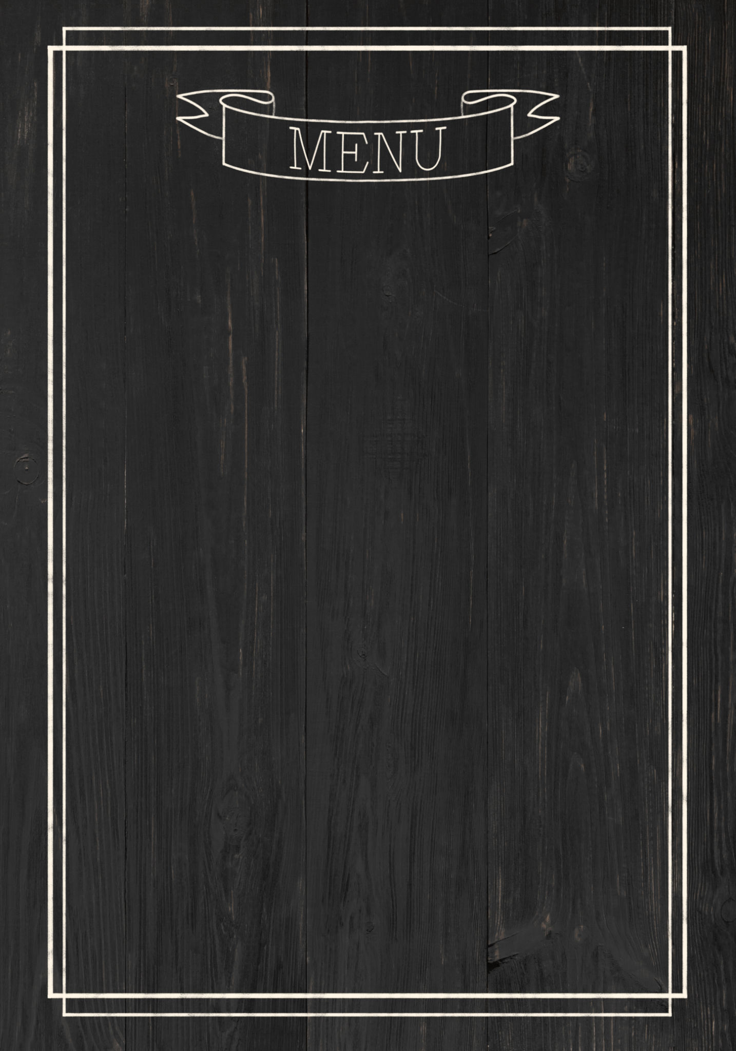 menu design