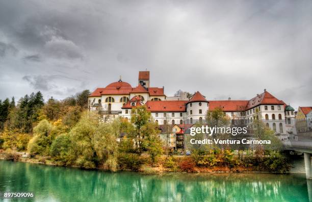 st mang's basilica in füssen, germany - フュッセン ストックフォトと画像