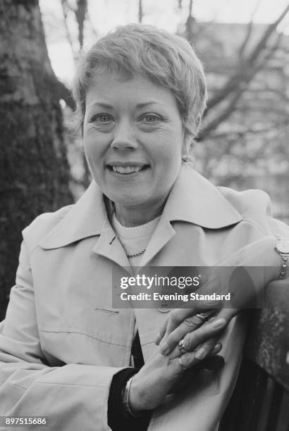 British actress Annette Crosbie, UK, 15th April 1977.