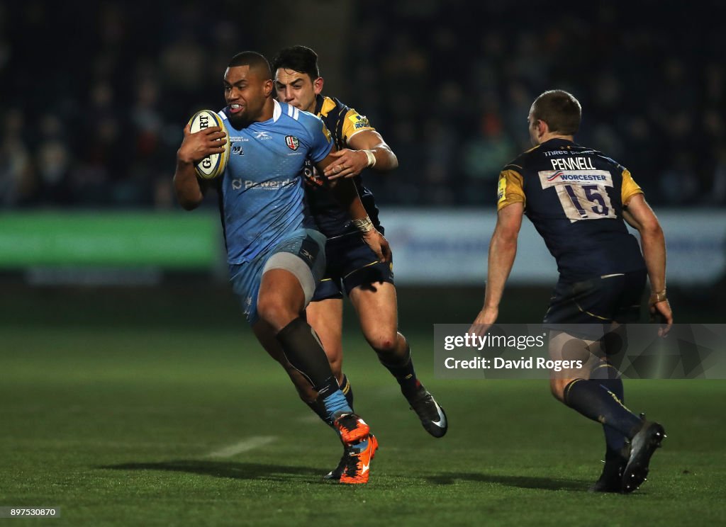 Worcester Warriors v London Irish - Aviva Premiership