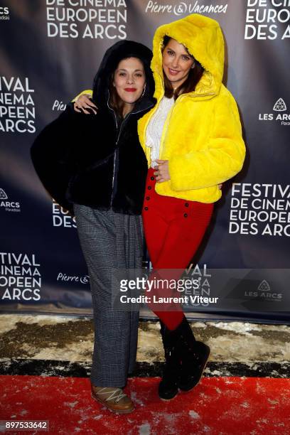 Actresses Alysson Paradis and Frederique Bel attend Closing Ceremony during the 9th Les Arcs European Film Festival on December 22, 2017 in Les Arcs,...