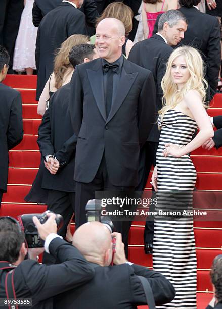 Bruce Willis and Avril Lavigne