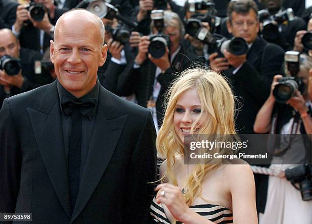 Bruce Willis and Avril Lavigne