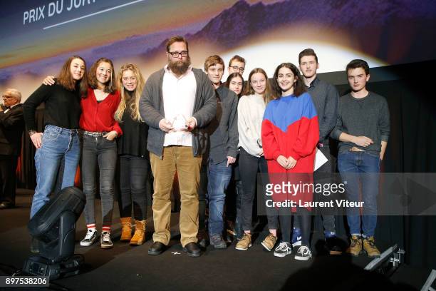 Director Robert Schwentke Receive Young Prize for "The Captain" with the Young Jury during Closing Ceremony during the 9th Les Arcs European Film...