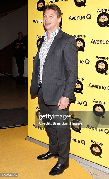 Luke Ricketson Body 80 Avenue Q Opens In Sydney Stock Photos, High-Res Pictures, and Images ...