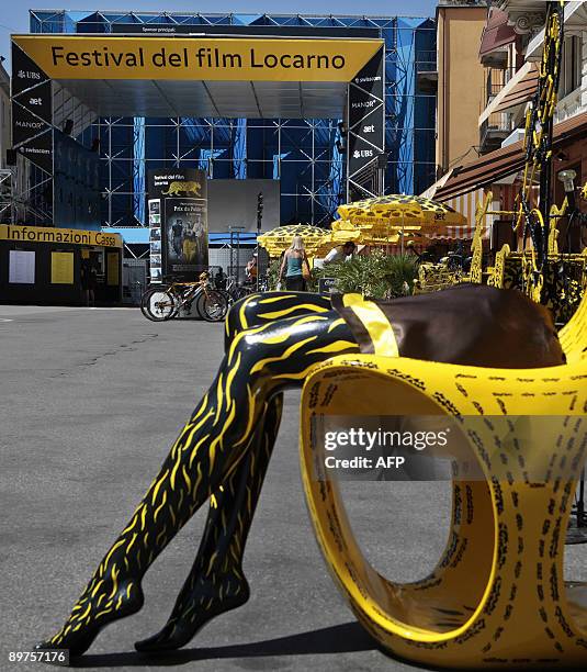 The Main entrance to the Piazza Grande is seen during the 62nd Locarno international film festival on August 11, 2009 in Locarno. The 62nd Locarno...