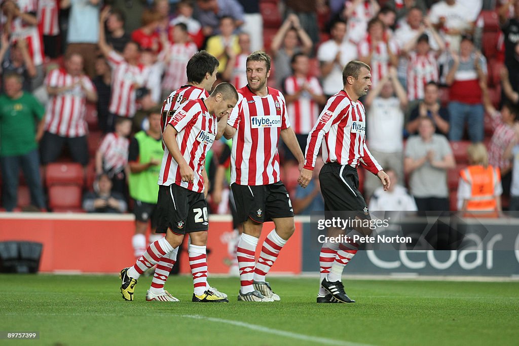 Carling Cup Round One: Southampton v Northampton Town