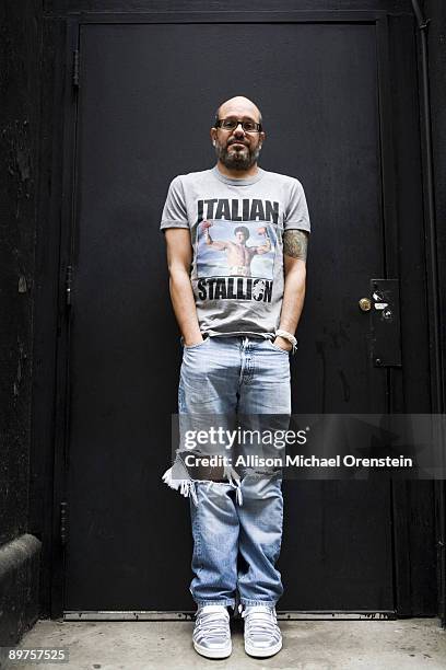 Actor & Comedian David Cross poses for a portrait session in New York City on June 1 New York, NY.