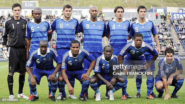 French players Hugo Lloris, William Gallas, Andre-Pierre Gignac, Nicolas Anelka, Nicolas Escude, Yoann Gourcuff, Lassana Diarra, Florent Malouda,...