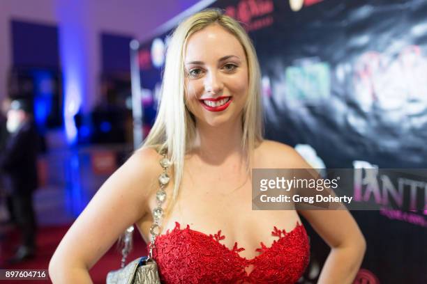 Actress Galassia Grassetto attends the Rio Vista Universal's Valkyrie Awards and Holiday Party on December 16, 2017 in Los Angeles, California.