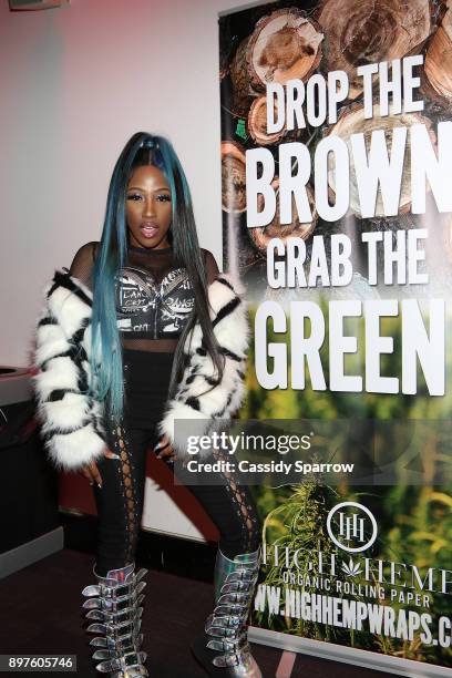 Brittney Taylor Attends The High Hemp Hang Out at PlayStation Theater on December 22, 2017 in New York City.